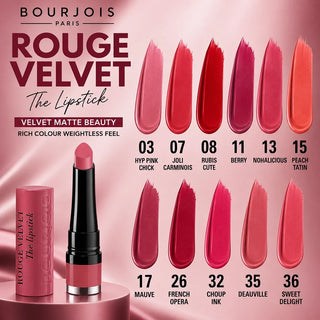 Bourjois Rouge Velvet The Lipstick - 05 Brique-A-Bra