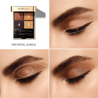 Buy Guerlain Ombres G Eyeshadow Palette - 940 Royal Jungle - Cult Beauty Pakistan