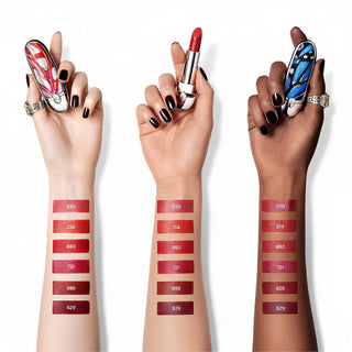 Buy Guerlain Rouge G Luxurious Velvet Lipstick - N214 Exotic Red - Cult Beauty Pakistan