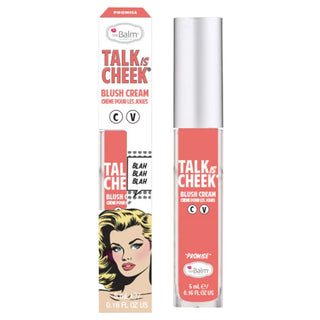 The Balm Talk Is Cheek Blush Cream - Promise