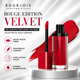 Bourjois Rouge Edition Velvet Lipstick - 18 Its Redding Men [Tester]