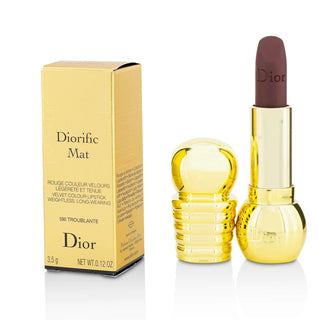 Buy Dior Rouge Diorific Mat Lipstick - 590 Troublante - Cult Beauty Pakistan