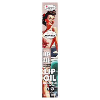 The Balm Lip Oil - Nude Not Crude