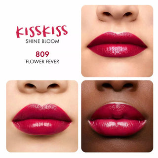 Guerlain KissKiss Shine Bloom Lipstick Balm - 809 Flower Fever