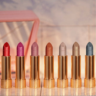 Gucci Rouge a Levres Gothique Metallic Lipstick - Norma Pink 408