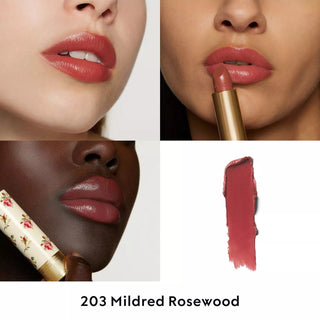 Gucci Rouge à Lèvres Voile Limited Edition Lipstick - 203 Mildred Rosewood [Tester]