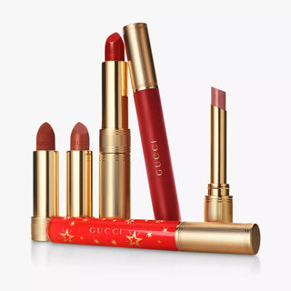 Gucci Rouge De Beauté Brillant Glow Lipstick - Vantine Fuchsia 402