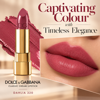 Dolce & Gabbana Classic Cream Lipstick - Dahlia 320
