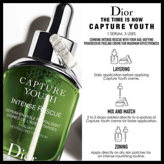 Buy Dior Capture Youth Intense Rescue Age Delay Revitalizing Oil Serum 30Ml - Cult Beauty Pakistan