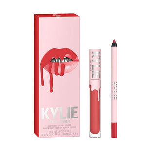 Kylie Cosmetics Matte Liquid Lipstick Lip Kit - Victoria 401