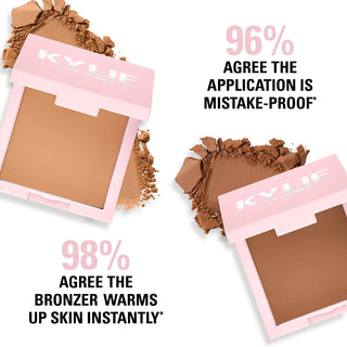 Buy Kylie Cosmetics Pressed Bronzing Powder - 600 Almond - Cult Beauty Pakistan