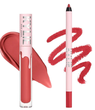 Kylie Cosmetics Matte Liquid Lipstick Lip Kit - Victoria 401