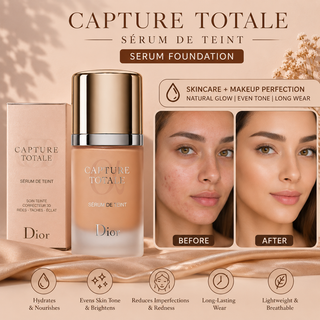 Buy Dior Capture Totale Triple Correcting Serum Foundation - 020 Light Beige - Cult Beauty Pakistan