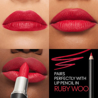 Buy MAC Ximal Silky Matte Lipstick - 691 Ruby Woo - Cult Beauty Pakistan