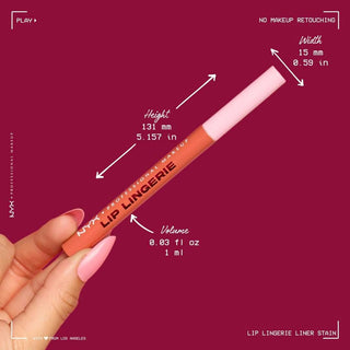 NYX Lip Lingerie Liner Stain - 10 Up All Night