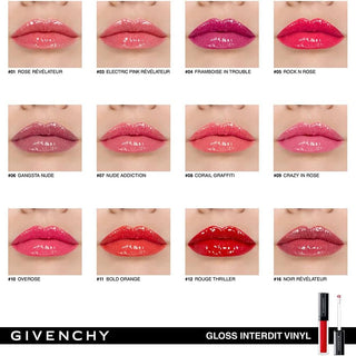 Givenchy Interdit Vinyl Extreme Shine Lip Gloss - 16 Noir Revelateur