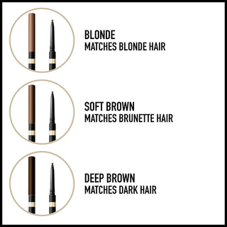 Buy Max Factor Eyebrow Shaper Pencil - Deep Brown - Cult Beauty Pakistan