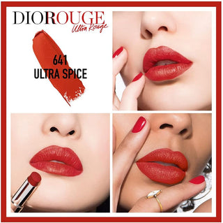 Dior Rouge Ultra Rouge Pigmented Hydra Lipstick - 641 Ultra Spice