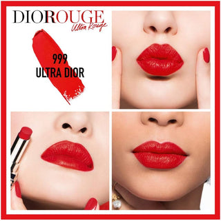 Dior Rouge Ultra Pigmented Hydra Lipstick - 999 Ultra Dior