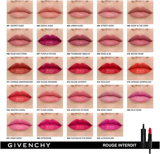 Givenchy Rouge Interdit Satin Lipstick - 15 Orange Adrenaline