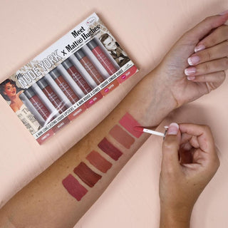 The Balm x Ms. Nude York Meet Matte Hughes Mini Lip Set