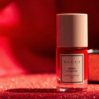 Gucci Vernis A Ongles Nail Polish Lacquer - Myra Crimson 504