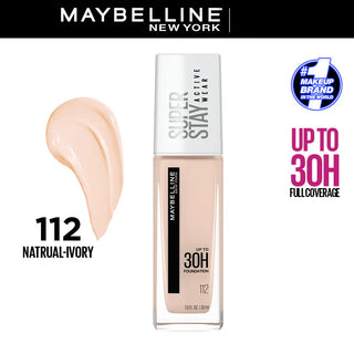 Maybelline Super Stay 30H Active Wear Foundation - 112 Natural Ivory