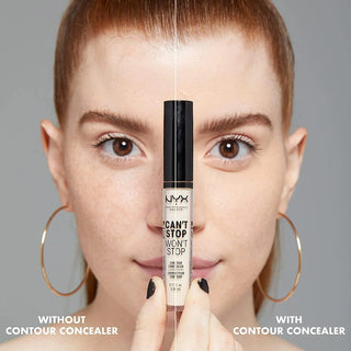 Buy NYX Cosmetics Can't Stop Won't Stop Contour Concealer - Natural - Cult Beauty Pakistan
