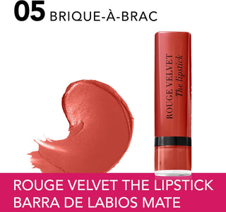 Bourjois Rouge Velvet The Lipstick - 05 Brique-A-Bra