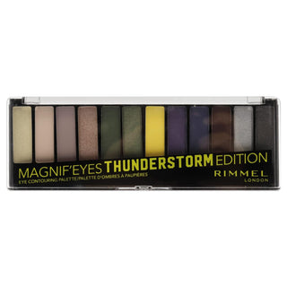 Rimmel London Magnif'eyes Thunderstorm Edition Eyeshadow Palette - 010