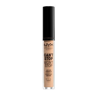 Buy NYX Cosmetics Can't Stop Won't Stop Contour Concealer - Natural - Cult Beauty Pakistan