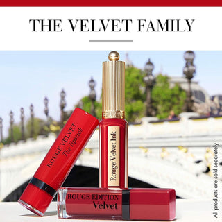 Buy Bourjois Rouge Velvet Ink Lipstick - 07 Fushia Cha Cha - Cult Beauty Pakistan