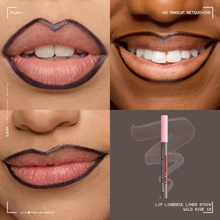 NYX Lip Lingerie Liner Stain - 12 Wild Side