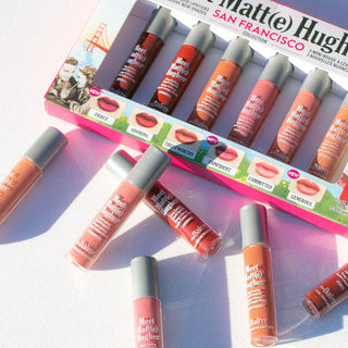 The Balm Meet Matte Hughes Mini Lip Set - San Francisco