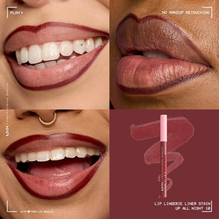 NYX Lip Lingerie Liner Stain - 10 Up All Night