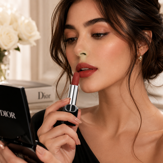 Buy Dior Rouge Couture Colour Refillable Lipstick - 221 Frou-Frou - Cult Beauty Pakistan