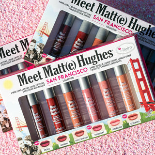 The Balm Meet Matte Hughes Mini Lip Set - San Francisco