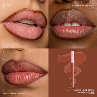 NYX Lip Lingerie Liner Stain - 02 Naughty Nudes