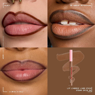 NYX Lip Lingerie Liner Stain - 04 Steamy Spice
