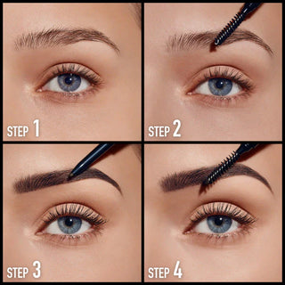 Buy Max Factor Eyebrow Shaper Pencil - Deep Brown - Cult Beauty Pakistan