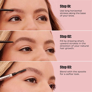 Buy Benefit Cosmetics Eyebrow Pencil - 3 Warm Light Brown - Cult Beauty Pakistan