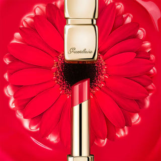 Guerlain KissKiss Shine Bloom Lipstick Balm - 729 Daisy Red