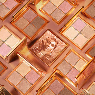 Buy Huda Beauty Glow Obsessions Highlighter Mini Face Palette Rich - Cult Beauty Pakistan