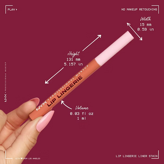 NYX Lip Lingerie Lip Liner Stain - 07 Cuff Me