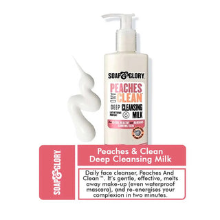 Buy Soap & Glory Peaches & Clean Deep Cleansing Milk - Cult Beauty Pakistan