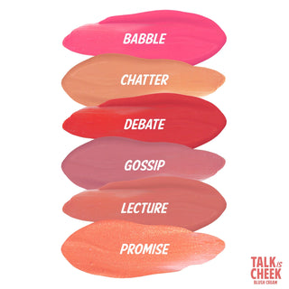 The Balm Talk Is Cheek Blush Cream - Chatter