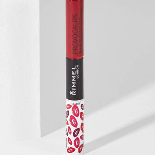Buy Rimmel Provocalips 16hr Kiss-Proof Lipstick - 55 Play With Fire - Cult Beauty Pakistan