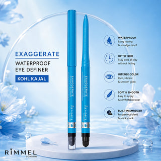 Buy Rimmel Exaggerate Waterproof Eye Definer - Aqua Sparkle - Cult Beauty Pakistan