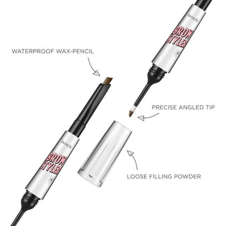 Benefit Brow Styler Eyebrow Pencil & Powder Duo - 3.5 Neutral Medium Brown