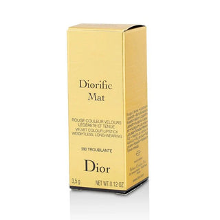 Buy Dior Rouge Diorific Mat Lipstick - 590 Troublante - Cult Beauty Pakistan
